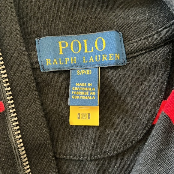 Boys polo Ralph Lauren size small/8 pull over - Picture 4 of 4